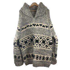 Cowichin Buffalo Yarn Sweater Men’s XXL Never Worn from 80s